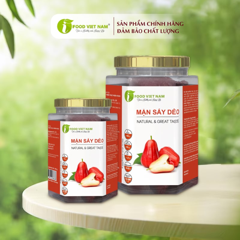 Mận sấy dẻo hũ thuỷ tinh