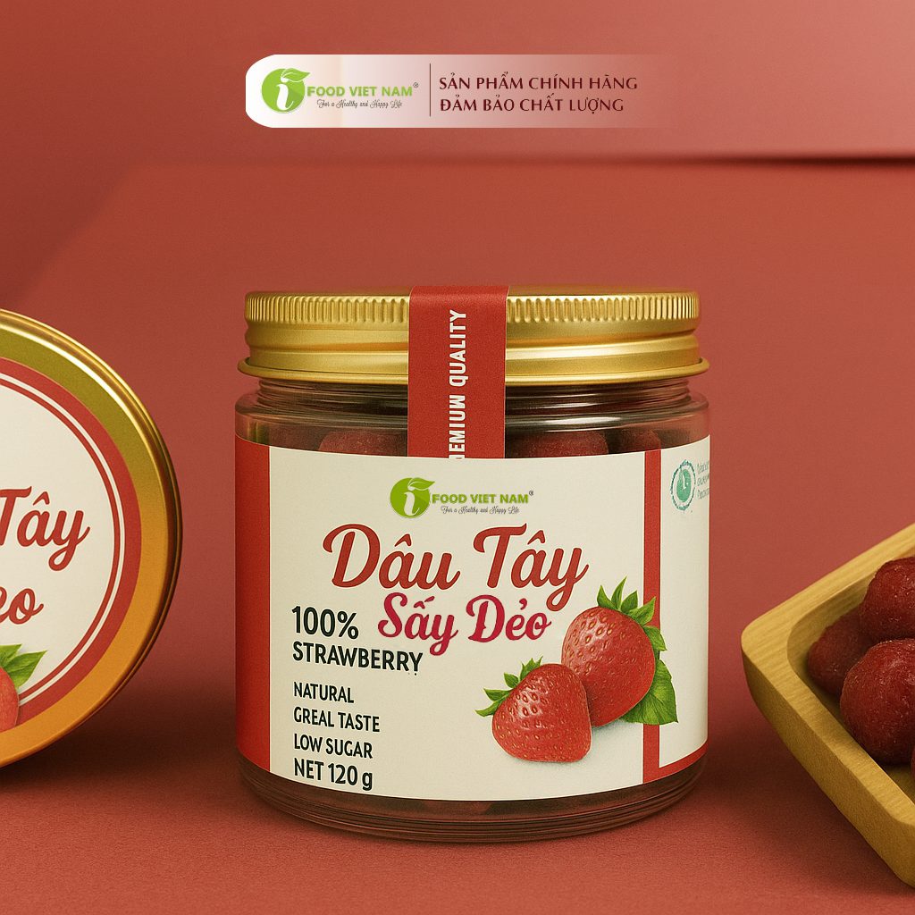 Dâu tây dẻo IFood hũ nhựa